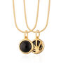 Black Onyx Healing Stone Necklace, Protection, thumbnail 9 of 10