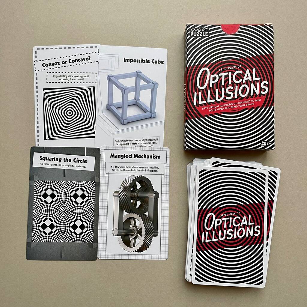 Pack Of Optical Illusions, 1 of 2