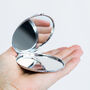 Personalised 'Our Song' Compact Mirror, thumbnail 10 of 10