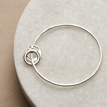 Personalised Secret Circle Bangle, 4 of 10