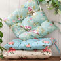 Floral Indoor Outdoor Seat Pad Cushion Collection, thumbnail 1 of 4