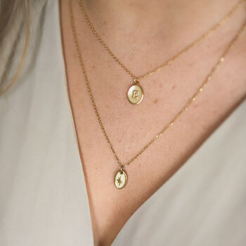 Guiding Star Gold Plated Necklace, 8 of 12