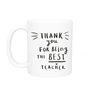'Thank You For Being The Best Teacher' Mug, thumbnail 9 of 11