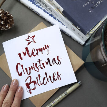 Christmas Card For Your Best Bitches | Best Friend Bff, 3 of 3