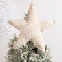 Scandi Star Tree Topper Easy Crochet Kit, thumbnail 1 of 8