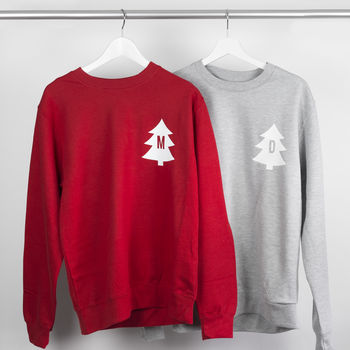 initial christmas shirts