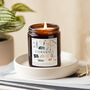 Cornwall Gift For Her Personalised Scented Soy Candle, thumbnail 1 of 9
