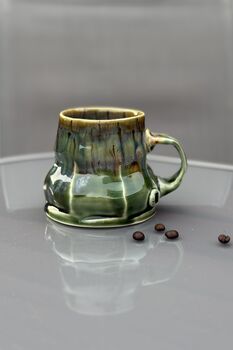 Handmade Sculptural Porcelain Cup, 5 of 5