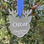 Personalised Reindeer Christmas Decoration, thumbnail 2 of 4