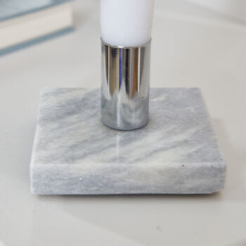 Marble And Metal Candle Holder, 8 of 9