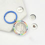 Something Old, New, Borrowed, Blue Bridal Sixpence Keyring, thumbnail 4 of 12