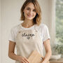 Personalised Modern Neck Tie Apron With Heart, thumbnail 1 of 8