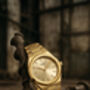 Cesca Doré Ladies Personalised Architect London Gold Watch, thumbnail 2 of 3