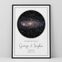 The Night We Moved In Personalised Star Map Print New Home Gift, thumbnail 1 of 12