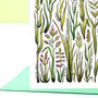 Grasses Of Britain Greeting Card, thumbnail 6 of 7