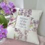 Mother Of The Bride Floral Cushion, thumbnail 7 of 8
