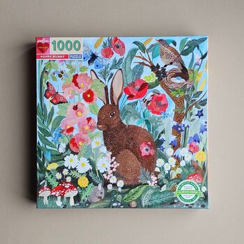 Poppy Bunny 1000 Piece Jigsaw Puzzle, 3 of 4