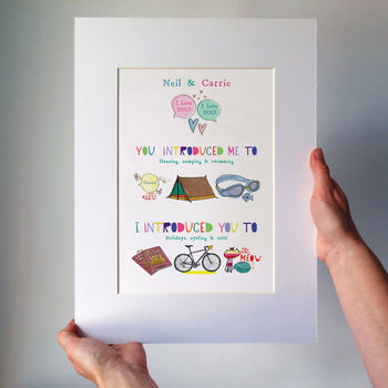 Personalised Together Print, 2 of 4