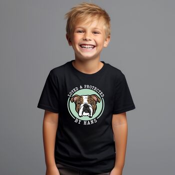 English Bulldog Children T Shirt, 2 of 8