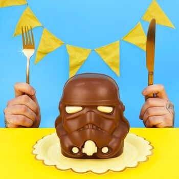 Original Stormtrooper Belgian Chocolate Helmet, 2 of 4