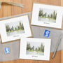 Winter Forest Christmas Card Pack, thumbnail 3 of 3