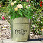 Personalised Large Vintage Garden Bucket Planter, thumbnail 1 of 8