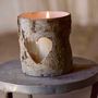 Birch Bark Vase / Candle Holder, thumbnail 4 of 4