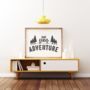 'Say Yes To Adventure' Typographic Print, thumbnail 2 of 5