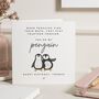 Penguin Birthday Card Husband Or Boyfriend, thumbnail 1 of 7