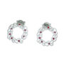 Christmas Edition Wreath Earrings, thumbnail 1 of 3