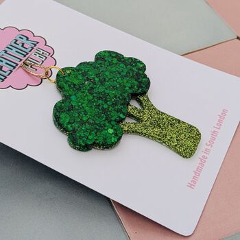 Broccoli Christmas Tree Decoration, 3 of 4