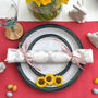 Easter Rabbit Linen Napkin Crackers, thumbnail 2 of 12