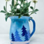 Hand Painted Christmas Jug | Winter Wonderland, thumbnail 3 of 4