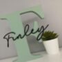 Freestanding Letters Nursery Letters , Wooden Letters, thumbnail 1 of 8