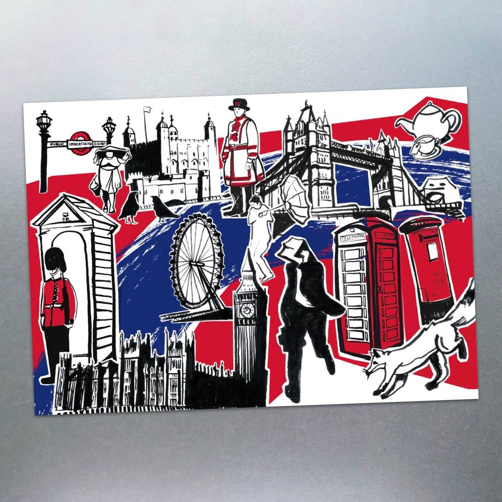 Five Features Of London Postcards By Blue Phoenix