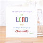 'God Is With You' Contemporary Bible Verse Card, thumbnail 1 of 4