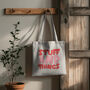 Stuff And Things Tote Bag, Cotton Shoulder Bag, thumbnail 3 of 4