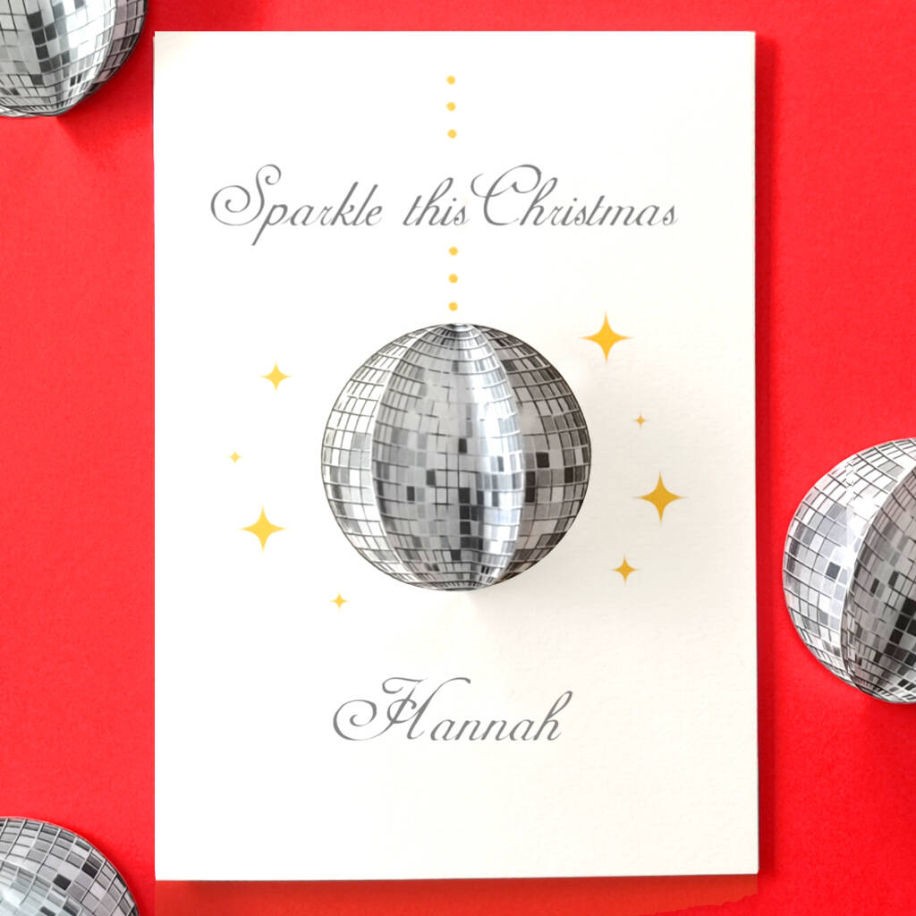 Personalised Strictly Come Dancing Style Christmas Card, 1 of 7