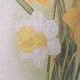 Daffodil Print Cotton Tote Bag For Spring, thumbnail 3 of 6