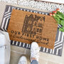 Personalised First House Door Mat, thumbnail 1 of 4