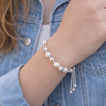 16th Birthday Bead Drawstring Bracelet, 4 of 5