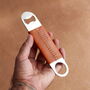 Personalised Leather Bottle Opener, thumbnail 3 of 10