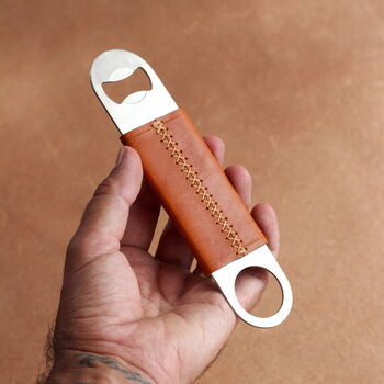 Personalised Leather Bottle Opener, 3 of 10