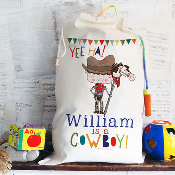 Personalised Let's Dress Up Toy Sack, 6 of 8