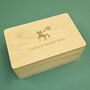 Personalised Wooden Keepsake Unicorn Dream Box, thumbnail 1 of 12