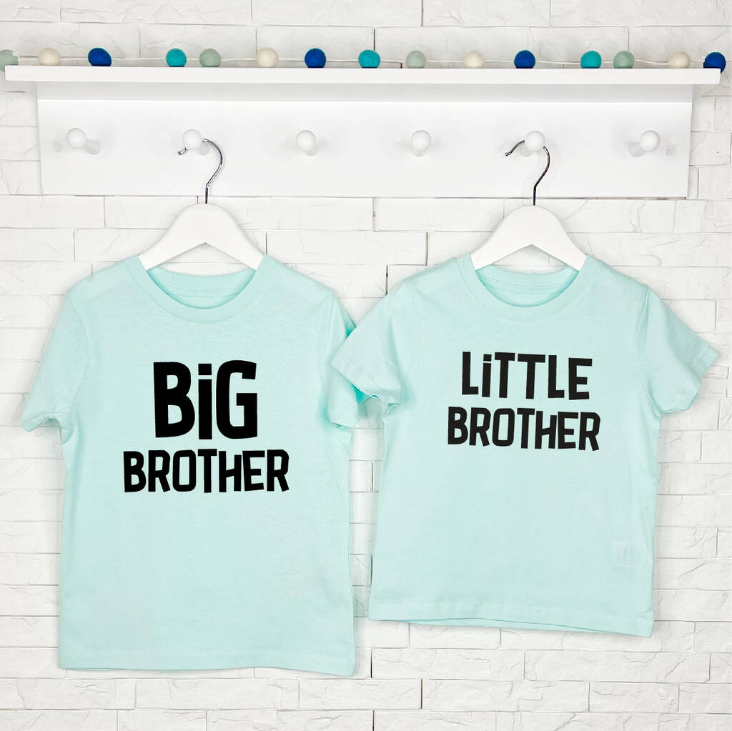 Bold Block Brother And Sister Sibling Set, 1 of 5