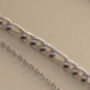 Waterproof Layered Chain Necklace In Silver, thumbnail 2 of 3