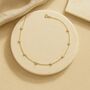 Full Diamond Station Necklace, thumbnail 1 of 3