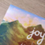 Joy Is In The Journey Print Unframed, thumbnail 4 of 6