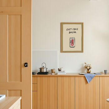 Diet Coke Break Funny Kitchen Print, 9 of 12